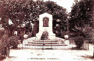 Ain-Taya - Monument